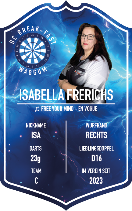 Playercard Isabella Frerichs