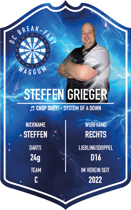 Playercard Steffen Grieger